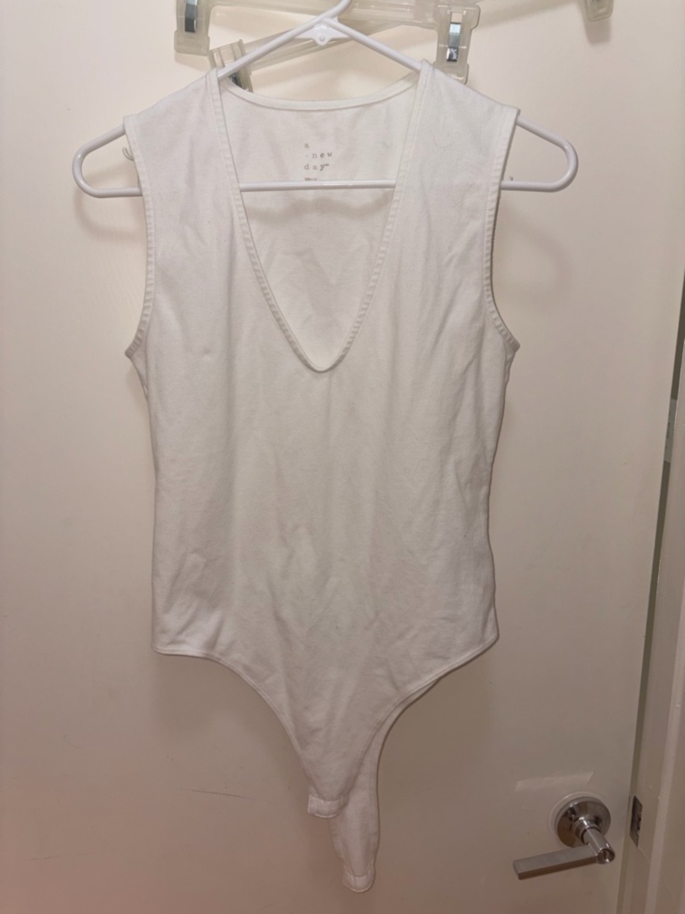 A New Day White Tank Top